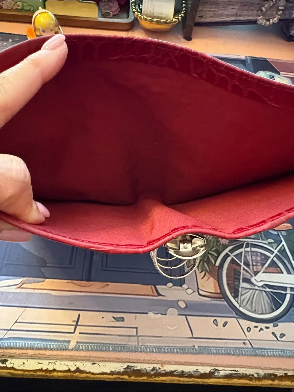 Filofax Classic Croc Personal Leather Organizer